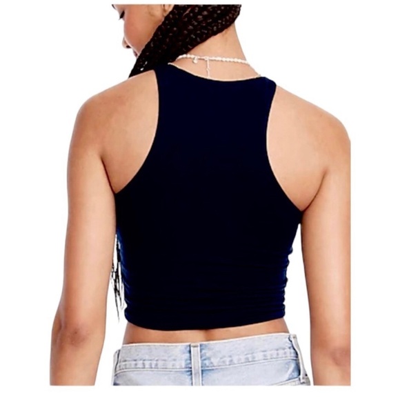 J. Crew Formknit Cutaway High Neck Tank - Picture 3 of 12